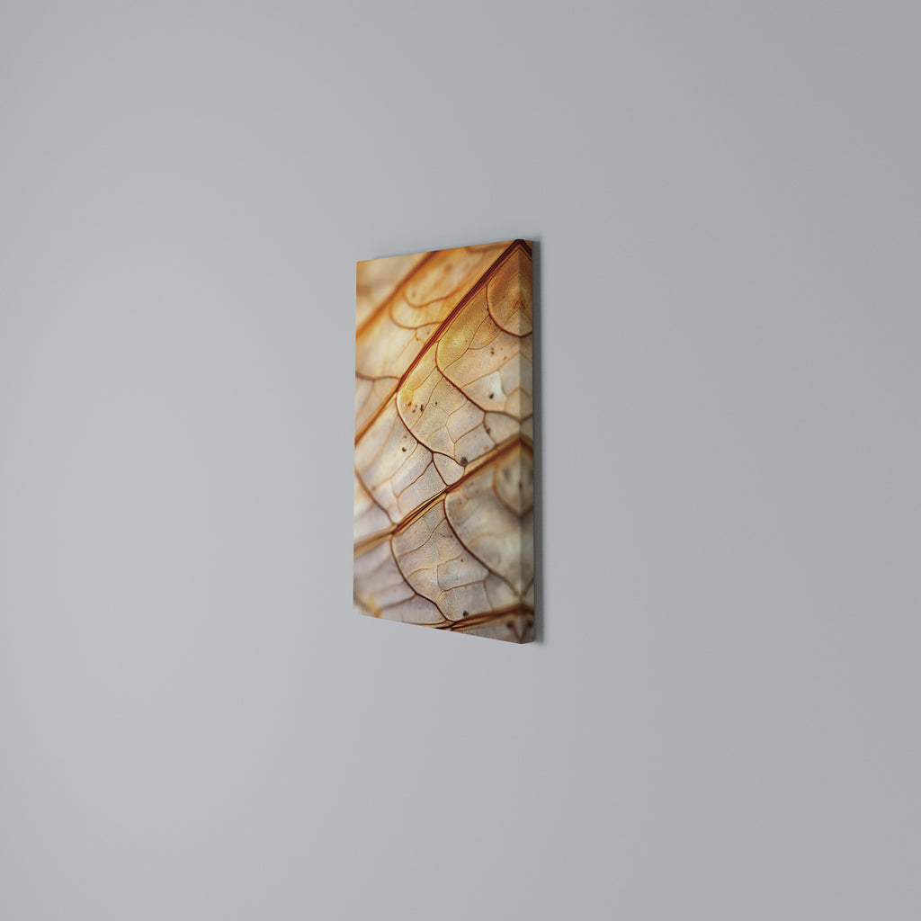 ELEGANT VEINING Cuadro en lienzo vertical