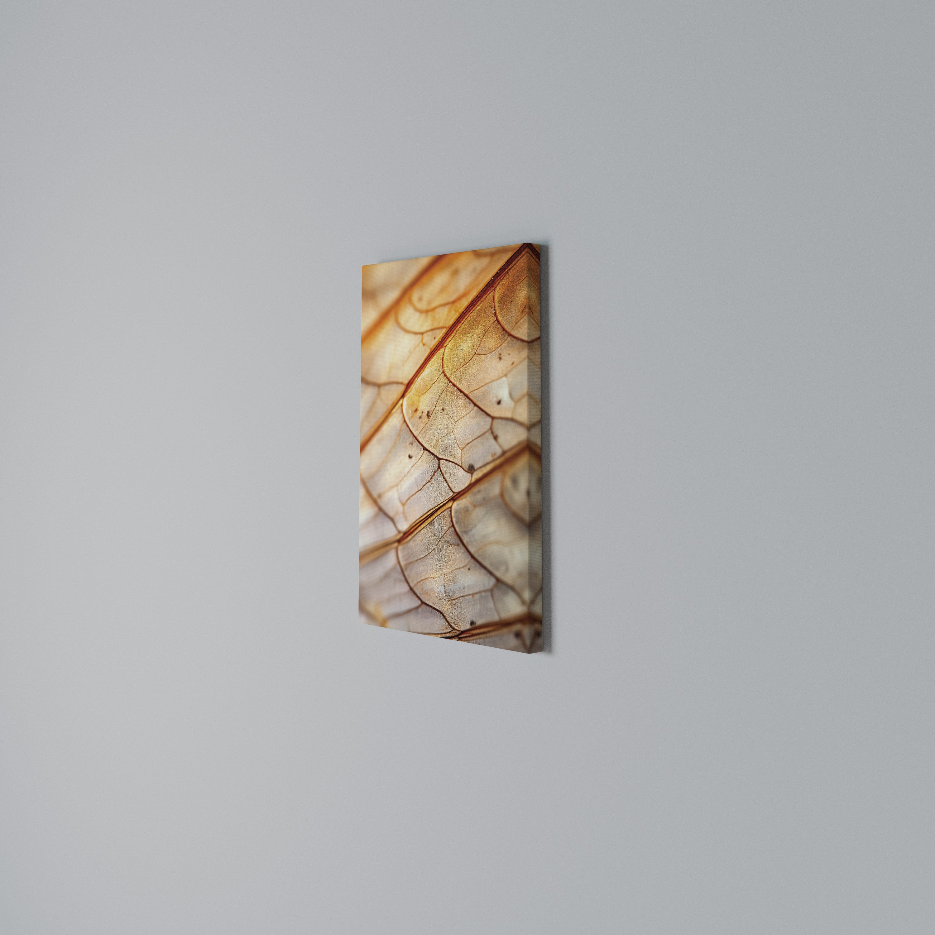 ELEGANT VEINING Cuadro en lienzo vertical