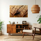 RUSTIC TEXTURE STUDY Peel and Stick Horizontal Poster
