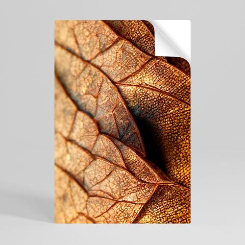 RUSTIC TEXTURE STUDY Póster adhesivo vertical