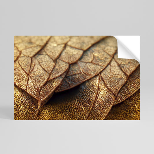 RUSTIC TEXTURE STUDY Póster adhesivo horizontal