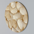VELLUM LEAF SYMPHONY Arte de pared redondo