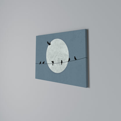 MOONLIT REST Cuadro en lienzo horizontal