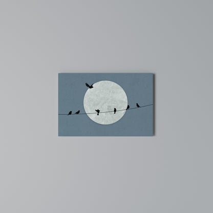 MOONLIT REST Cuadro en lienzo horizontal