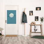 MOONLIT REST Peel and Stick Vertical Poster