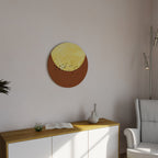 MOONLIT MIGRATION Decoración de Pared Redonda