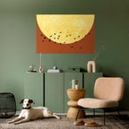 MOONLIT MIGRATION Peel and Stick Horizontal Poster