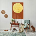 MOONLIT MIGRATION Peel and Stick Vertical Poster