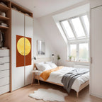 MOONLIT MIGRATION Peel and Stick Vertical Poster