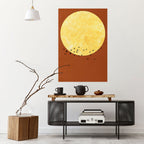 MOONLIT MIGRATION Peel and Stick Vertical Poster