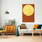 MOONLIT MIGRATION Peel and Stick Vertical Poster