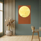 MOONLIT MIGRATION Peel and Stick Vertical Poster