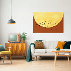 MOONLIT MIGRATION Peel and Stick Horizontal Poster