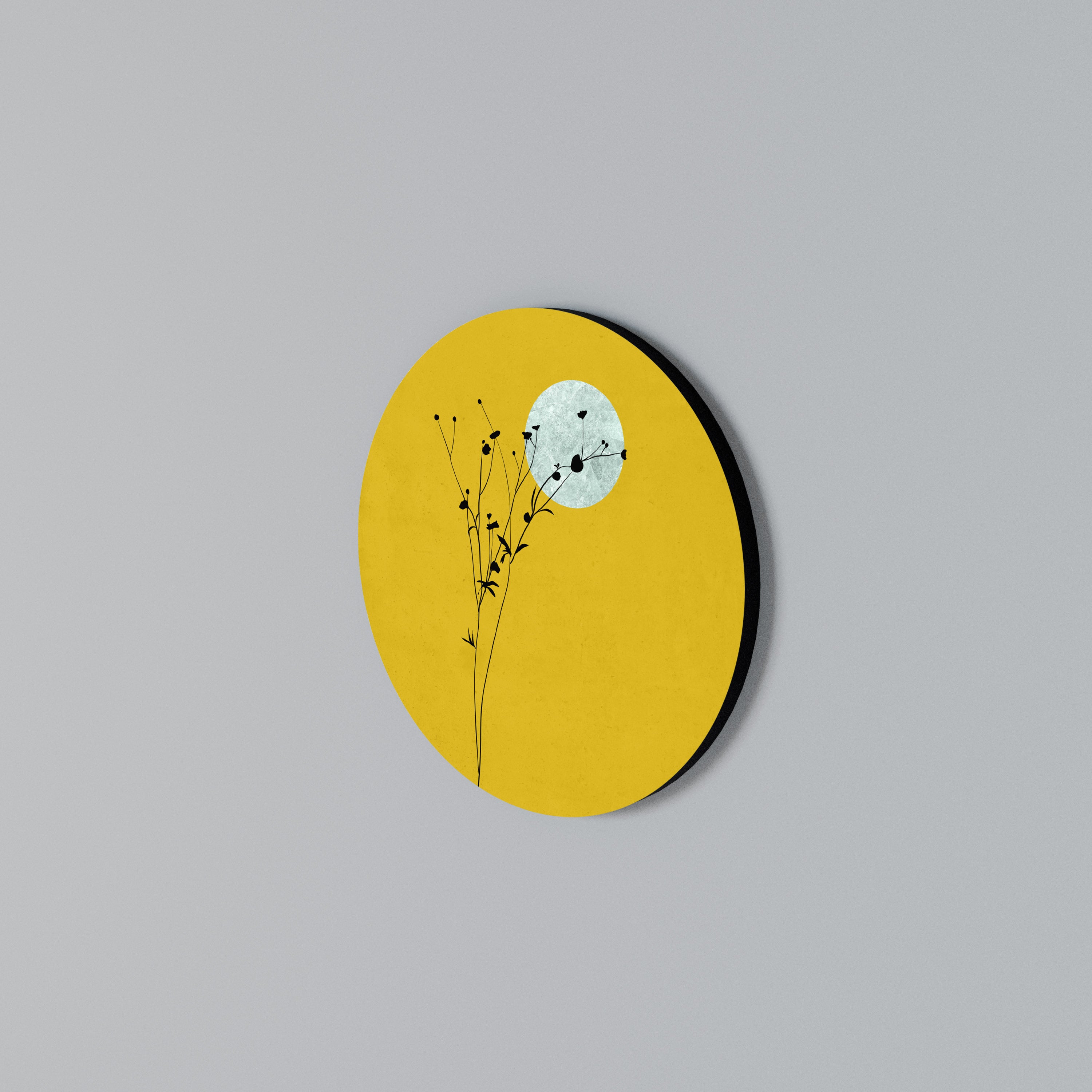 RISE IN THE LIGHT Round Wall Art