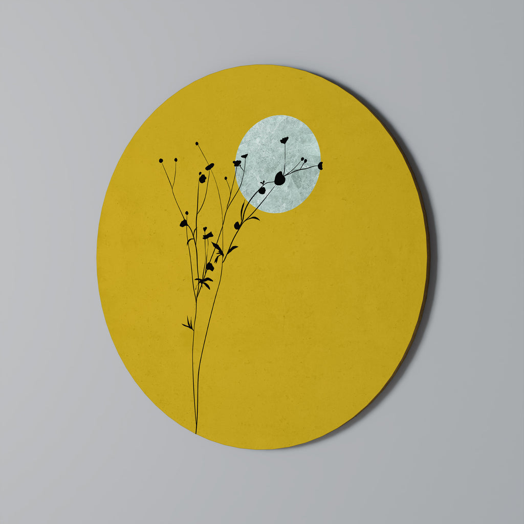 RISE IN THE LIGHT Round Wall Art