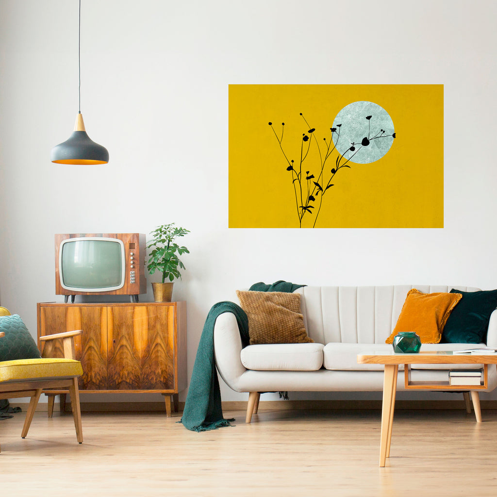 Póster horizontal autoadhesivo "Ascender en la luz"