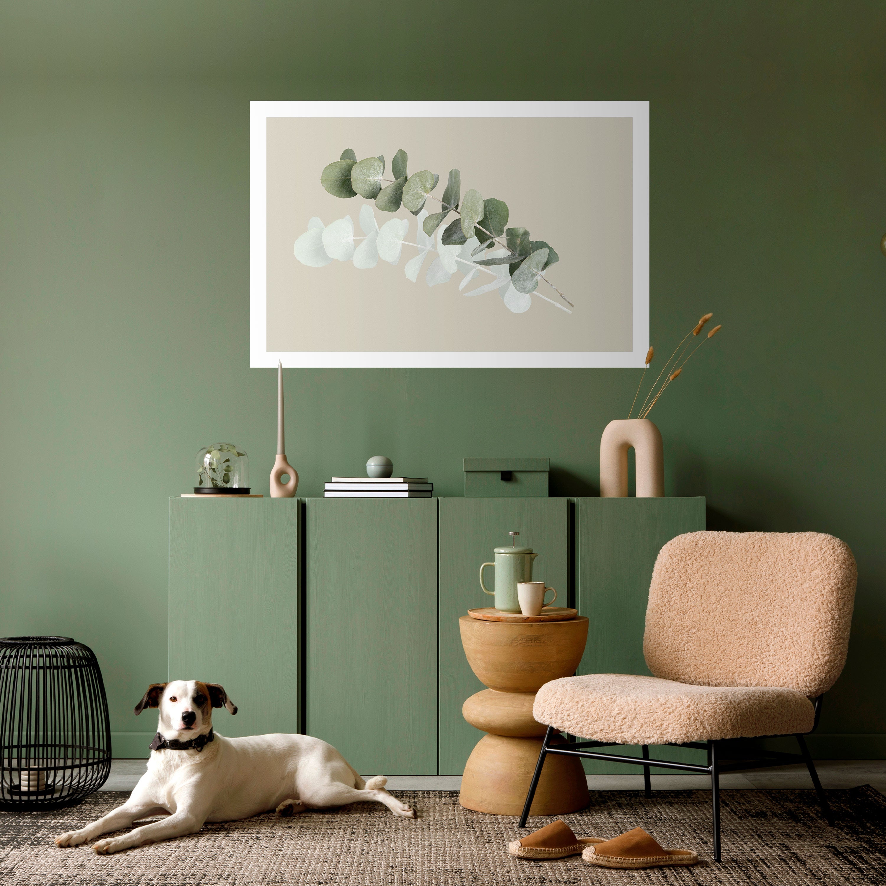 Póster horizontal autoadhesivo de naturaleza translúcida