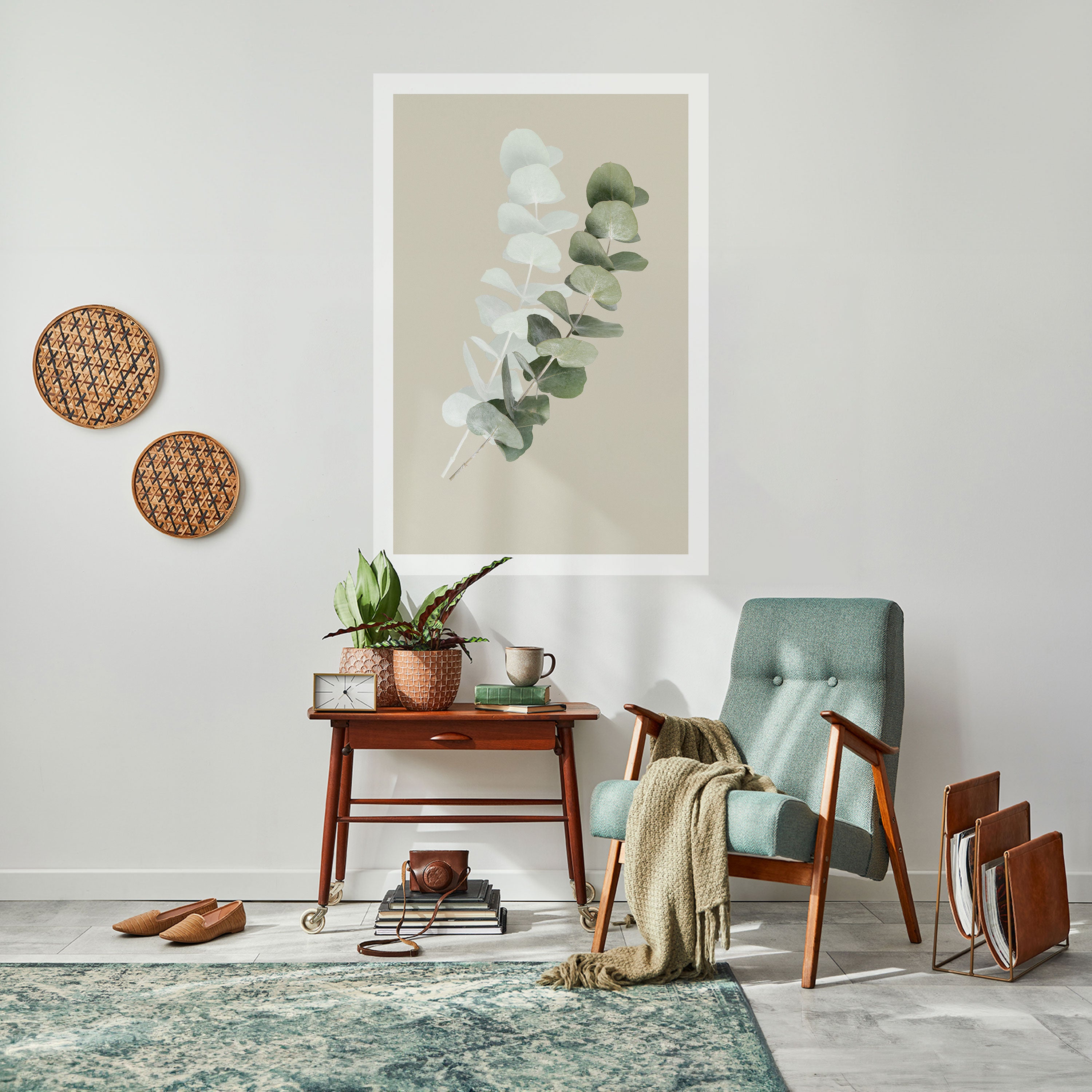 TRANSLUCENT NATURE Peel and Stick Vertical Poster