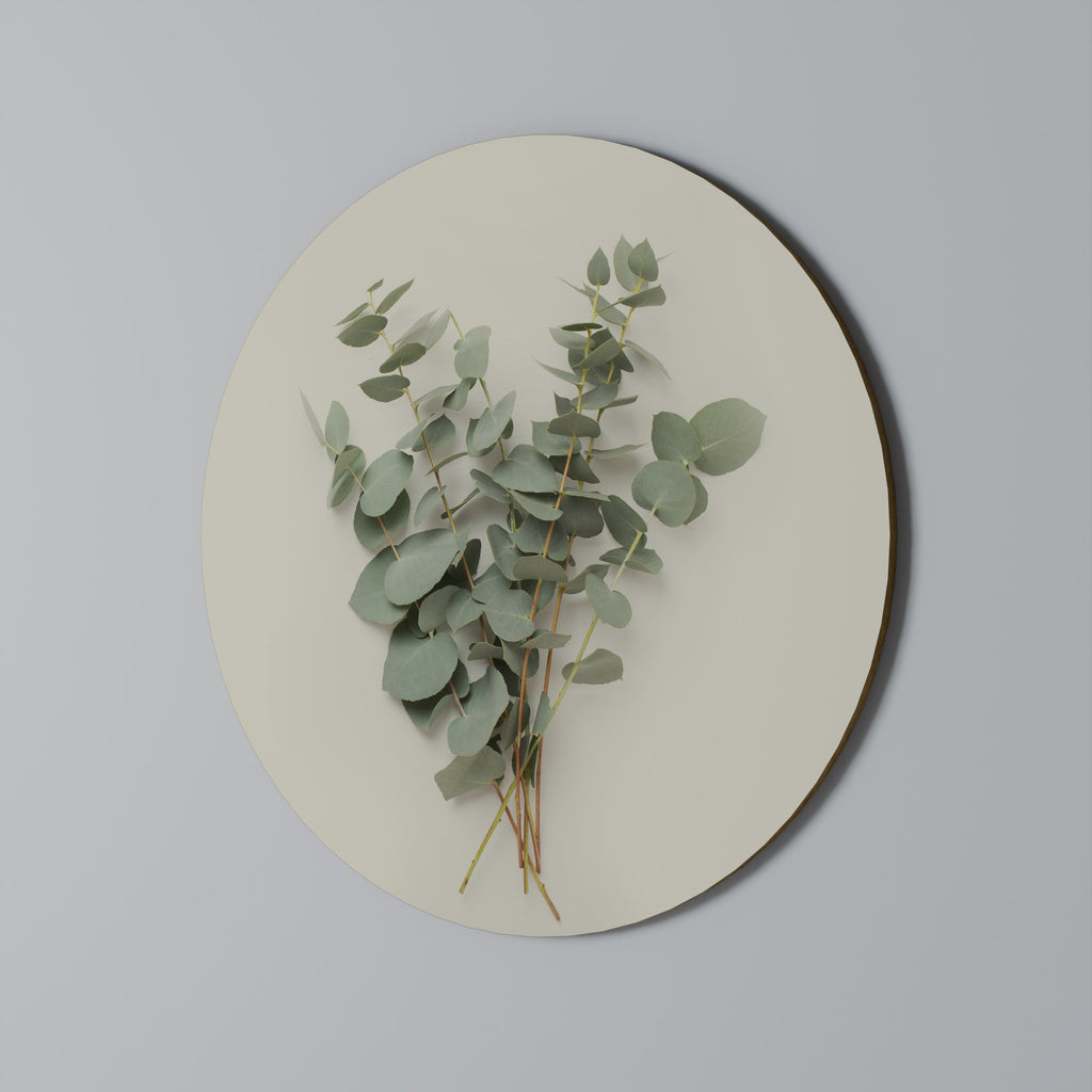 FOLIAGE FANTASIES Round Wall Art
