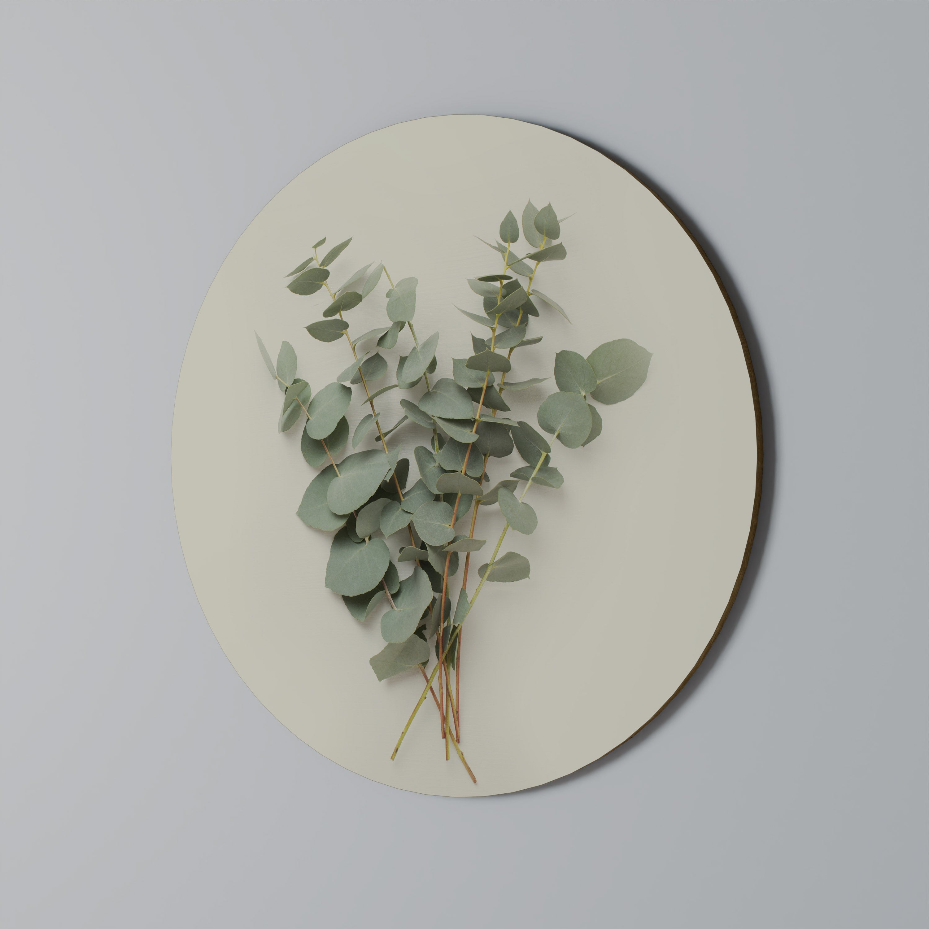FOLIAGE FANTASIES Round Wall Art