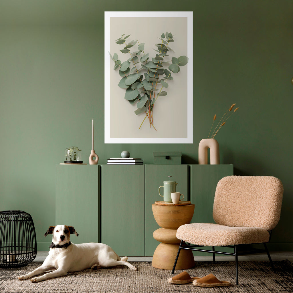 FOLIAGE FANTASIES Peel and Stick Vertical Poster