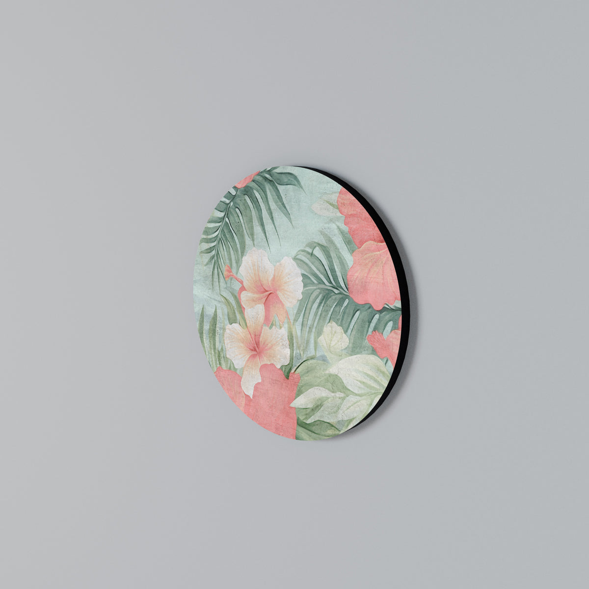 HAWAIIAN SPIRIT Arte de pared redondo