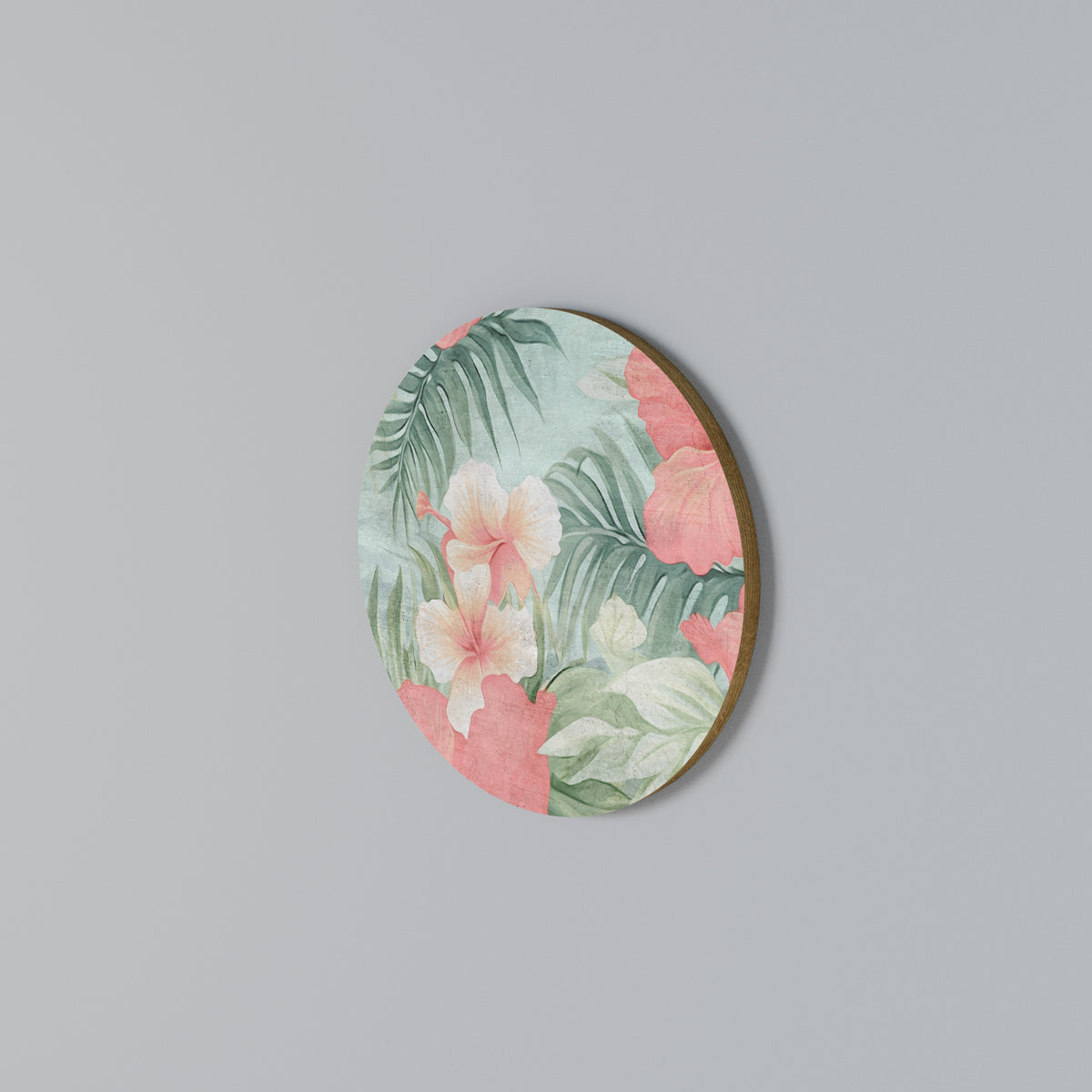 HAWAIIAN SPIRIT Arte de pared redondo
