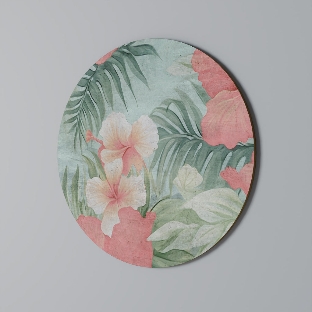 HAWAIIAN SPIRIT Round Wall Art