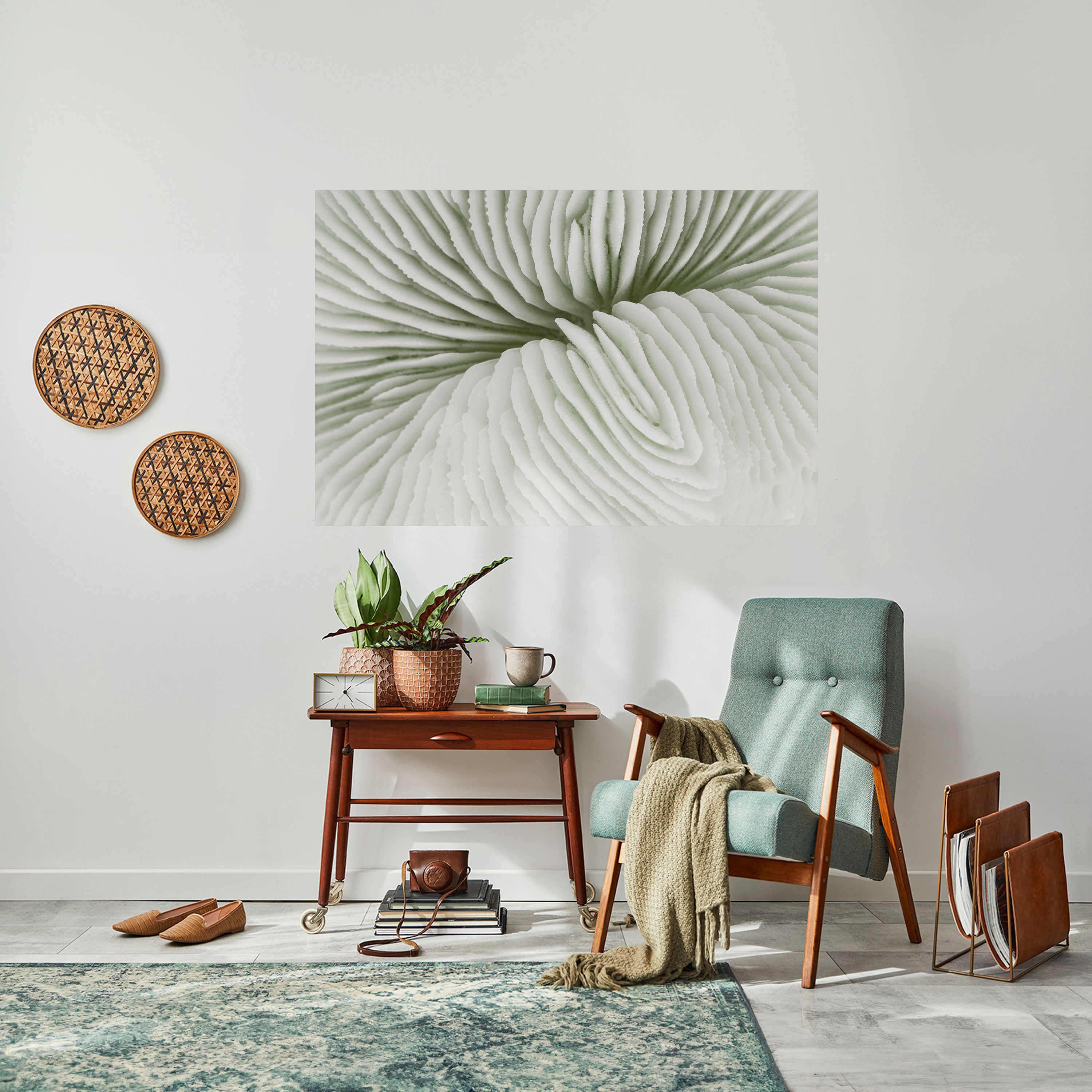 Póster horizontal autoadhesivo SIMETRÍA DE LA NATURALEZA