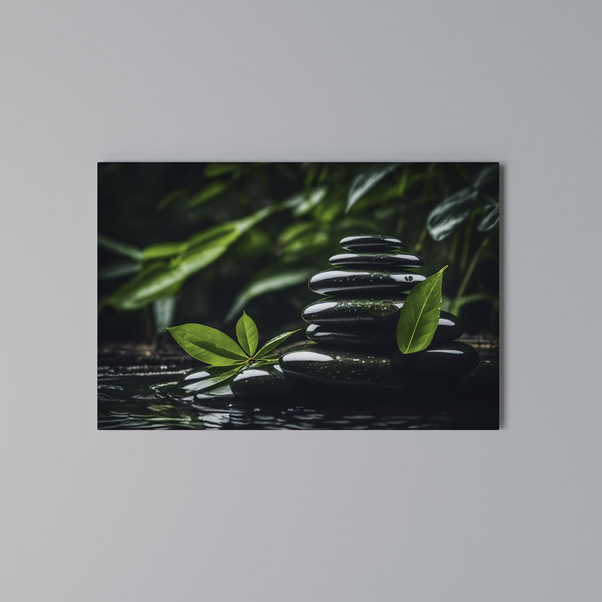 HARMONY STONES Cuadro en lienzo horizontal