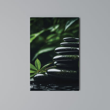 HARMONY STONES Vertical Canvas Print