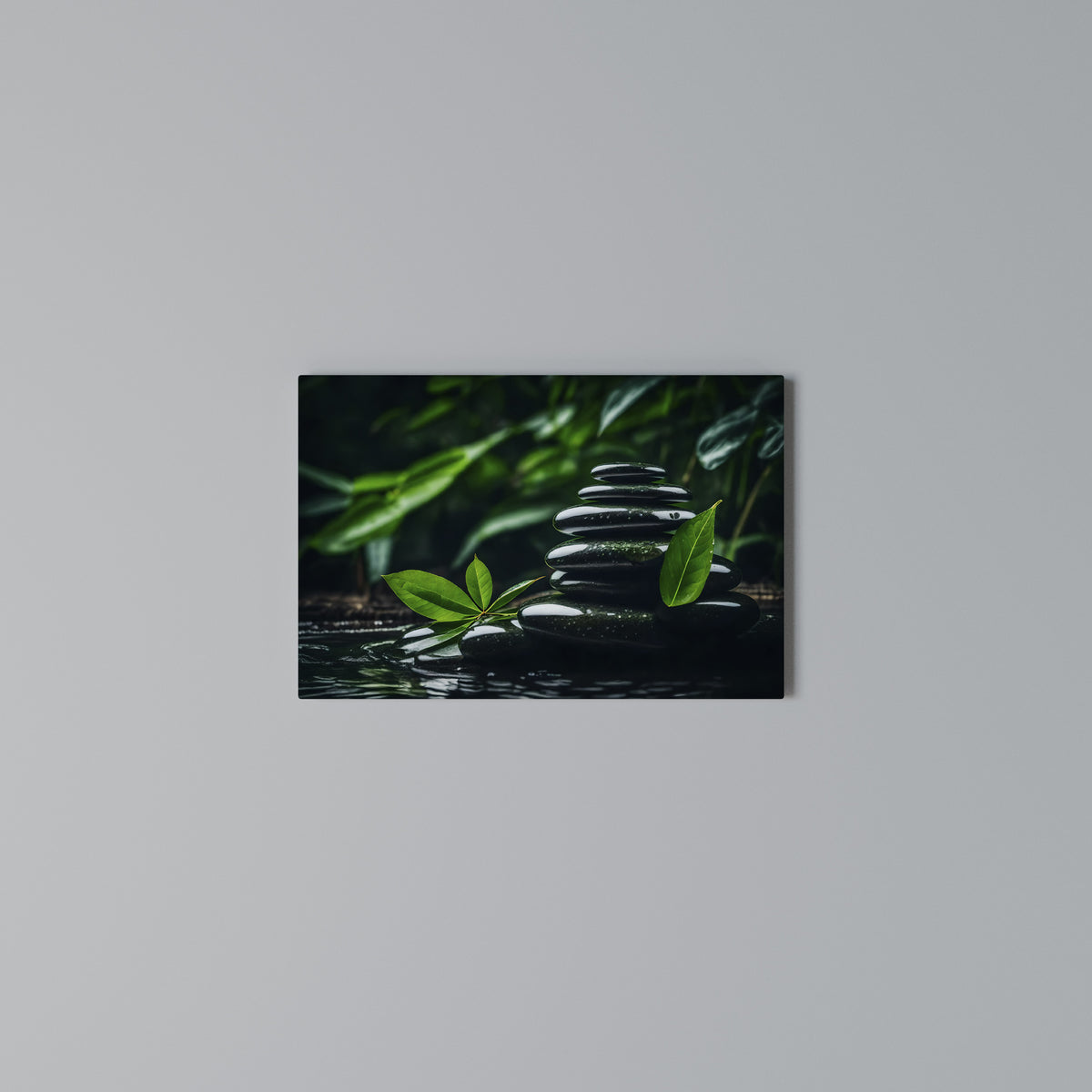 HARMONY STONES Cuadro en lienzo horizontal