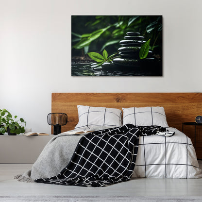 HARMONY STONES Cuadro en lienzo horizontal