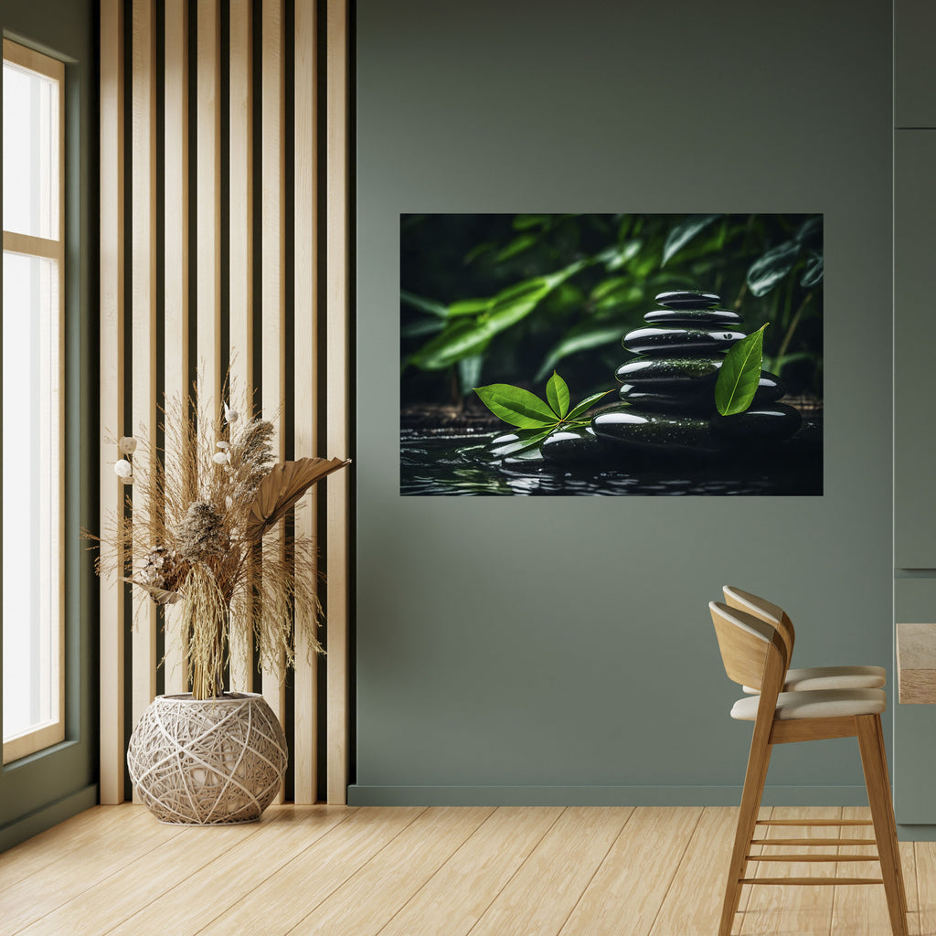 Póster horizontal autoadhesivo PIEDRAS DE LA ARMONÍA