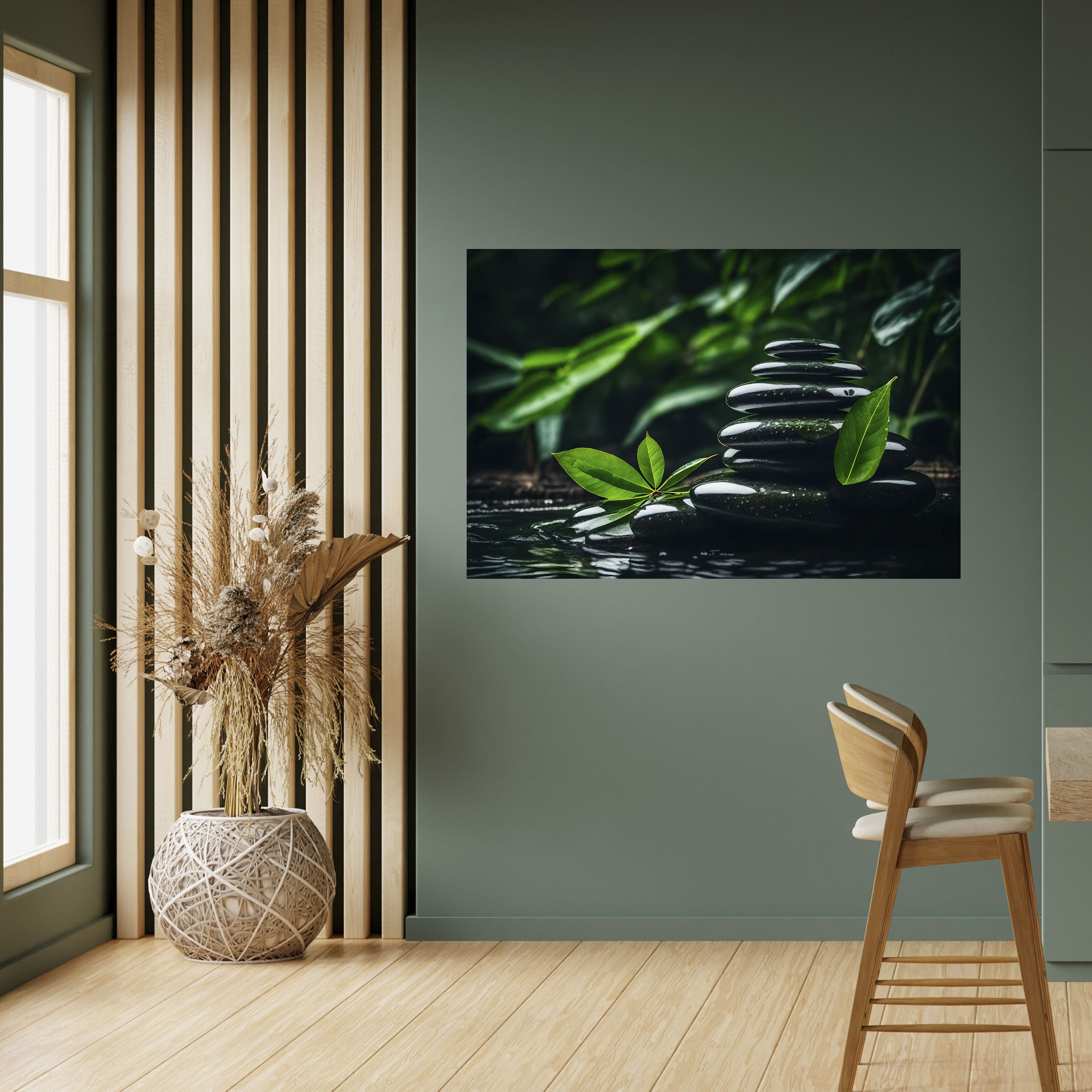 Póster horizontal autoadhesivo PIEDRAS DE LA ARMONÍA