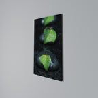 RAINDROPS ON STONE Vertical Canvas Print