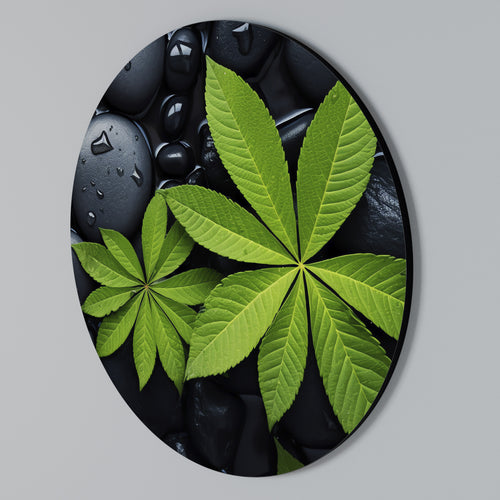 NATURE'S EMBRACE Round Wall Art