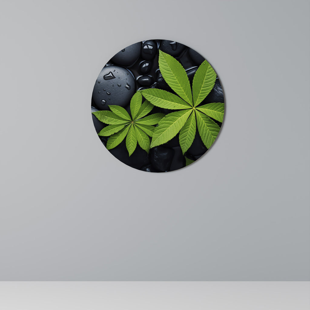 NATURE'S EMBRACE Round Wall Art