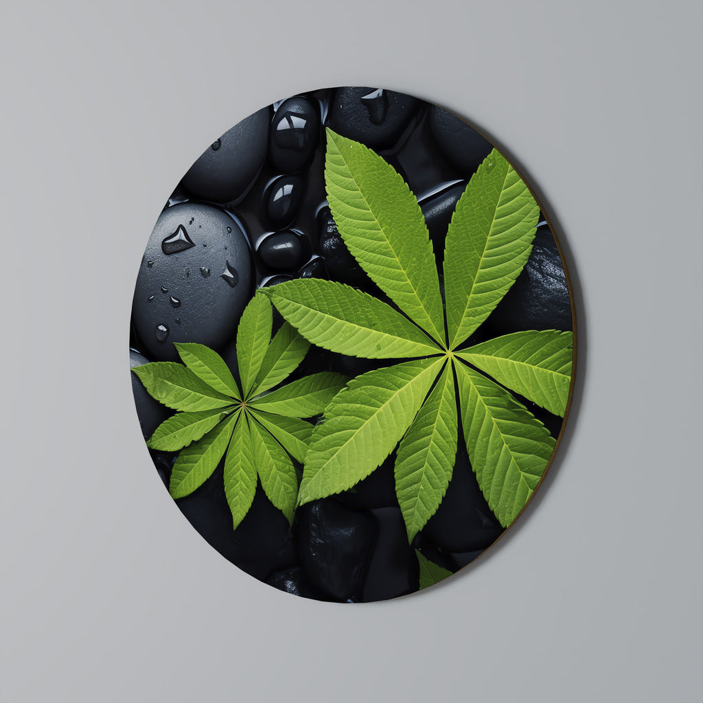 NATURE'S EMBRACE Round Wall Art