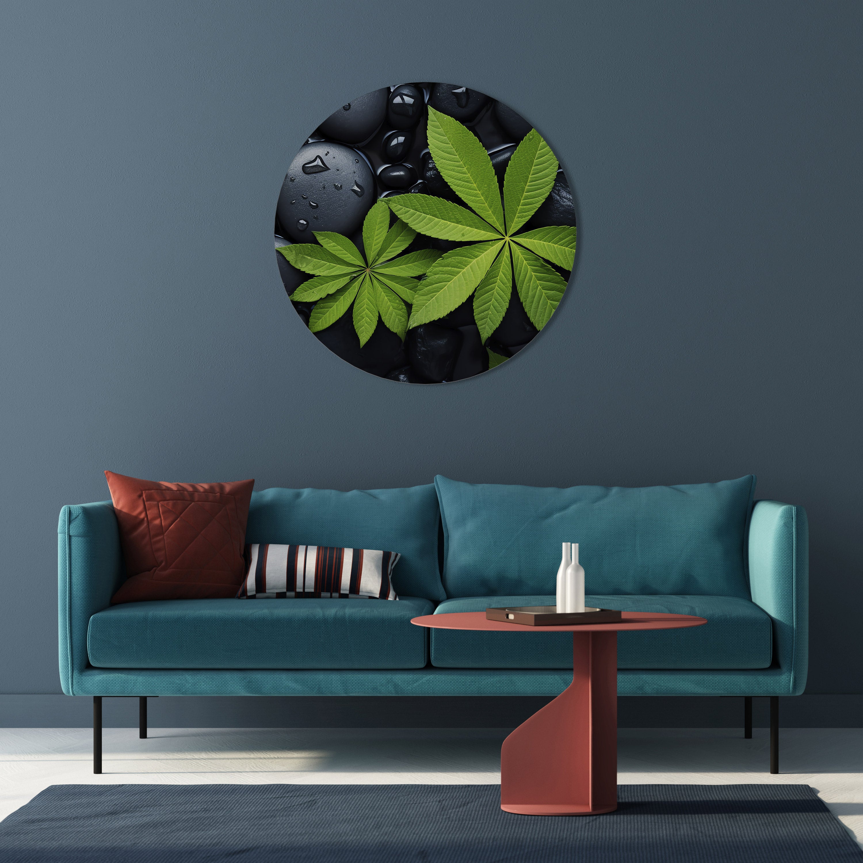 NATURE'S EMBRACE Round Wall Art