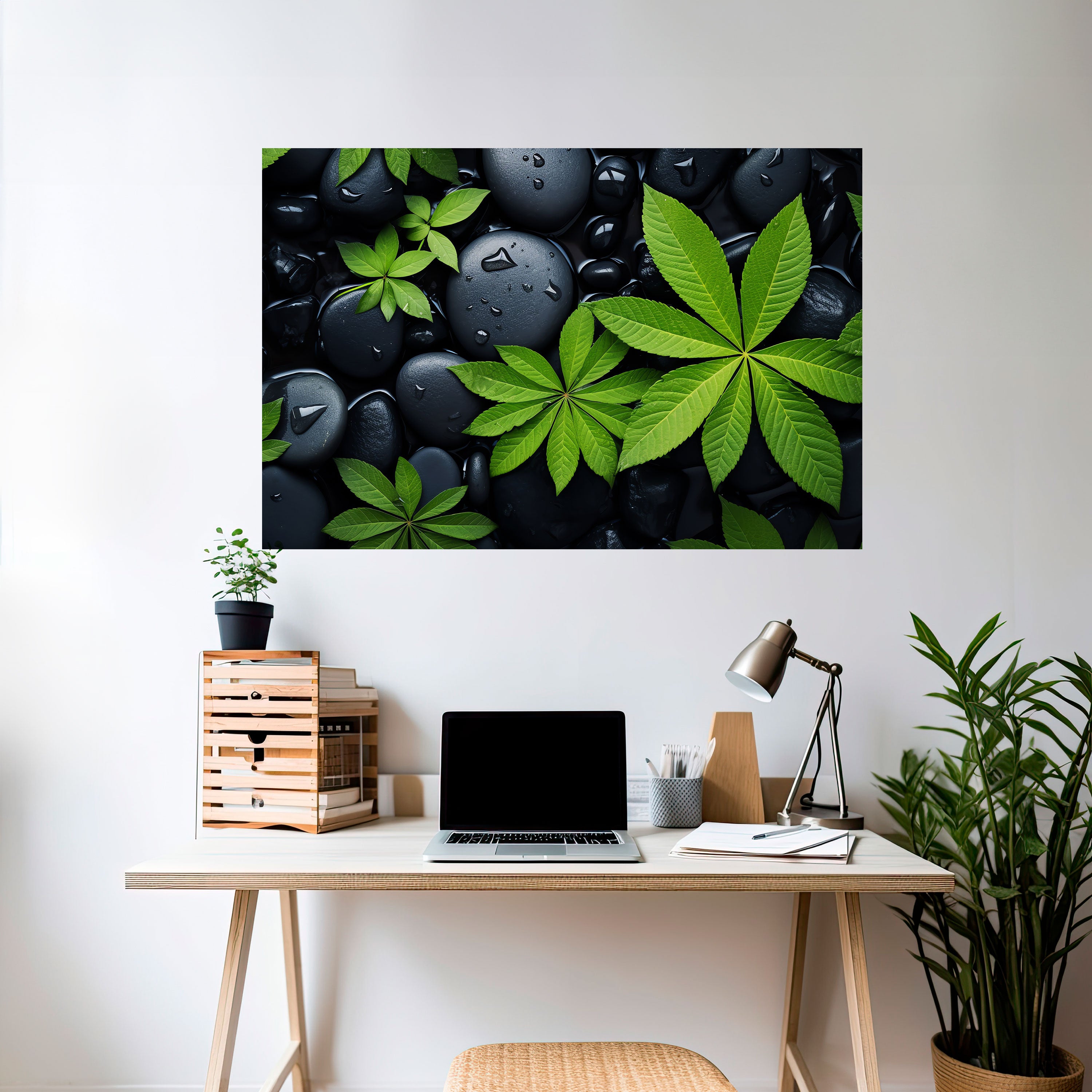 Póster horizontal autoadhesivo EL ABRAZO DE LA NATURALEZA