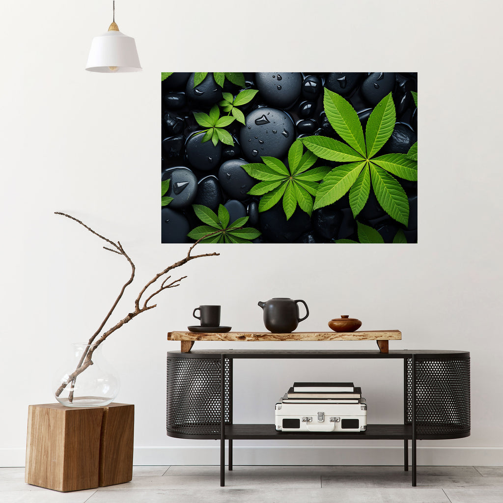 Póster horizontal autoadhesivo EL ABRAZO DE LA NATURALEZA