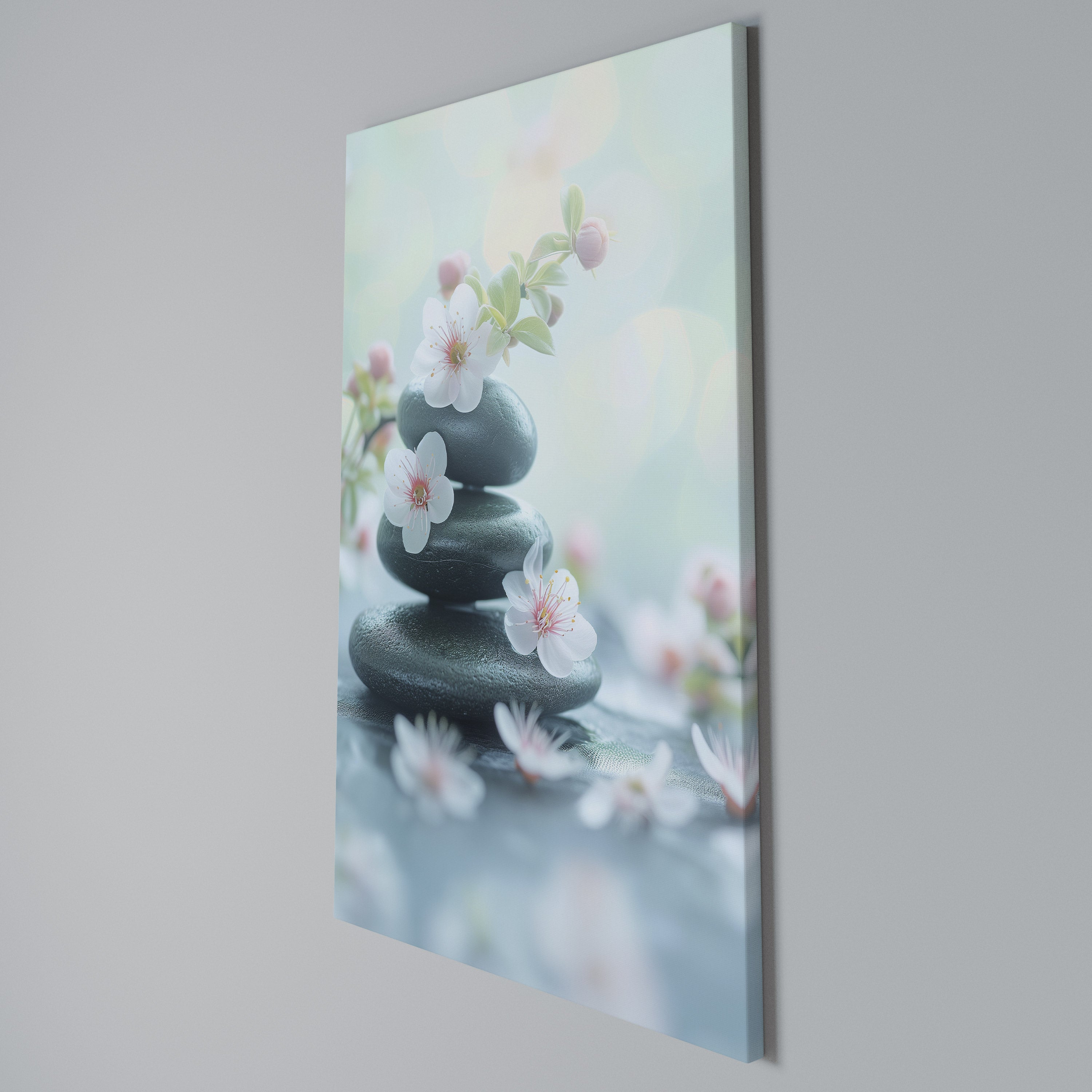 MINDFUL MOMENTS Cuadro en lienzo vertical