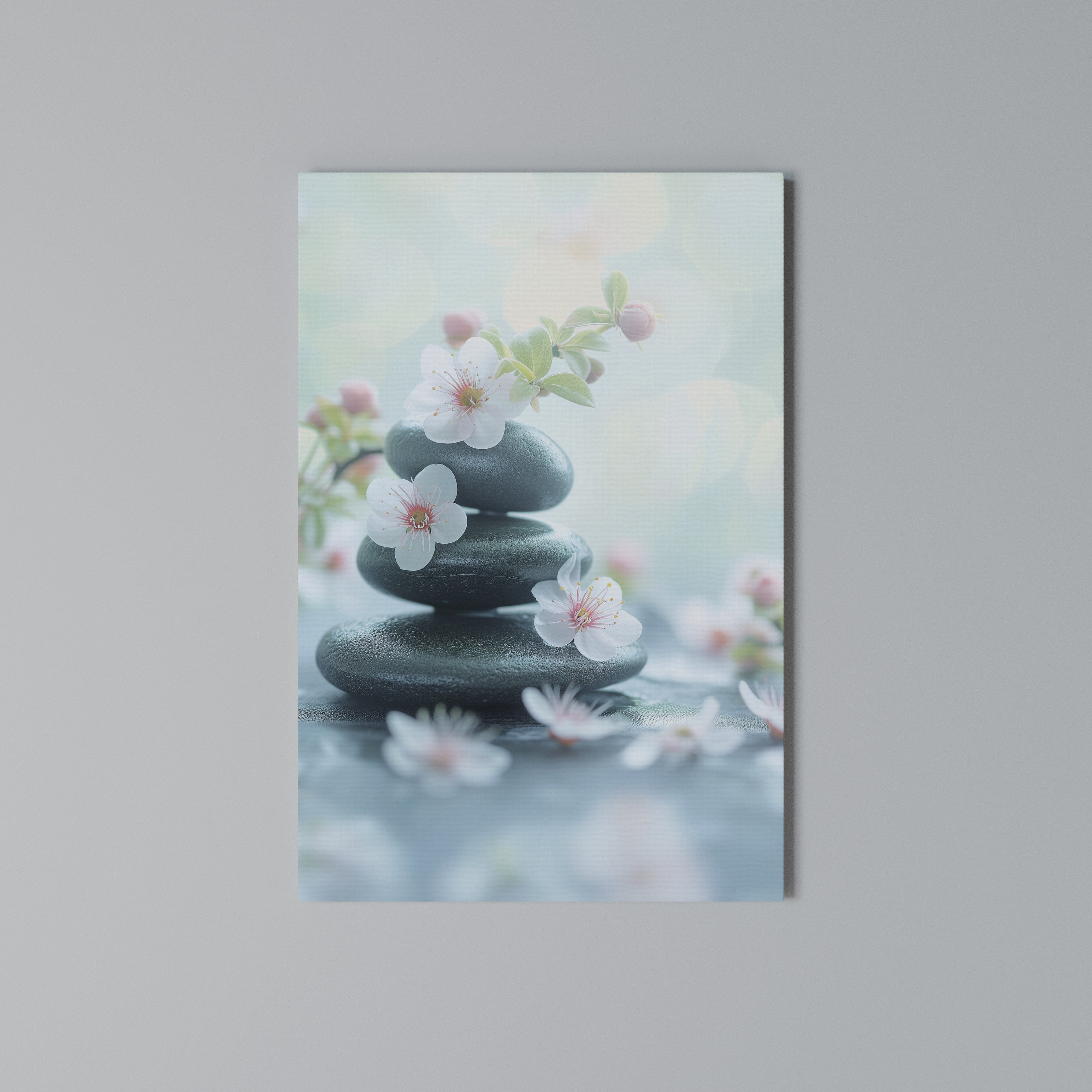 MINDFUL MOMENTS Cuadro en lienzo vertical