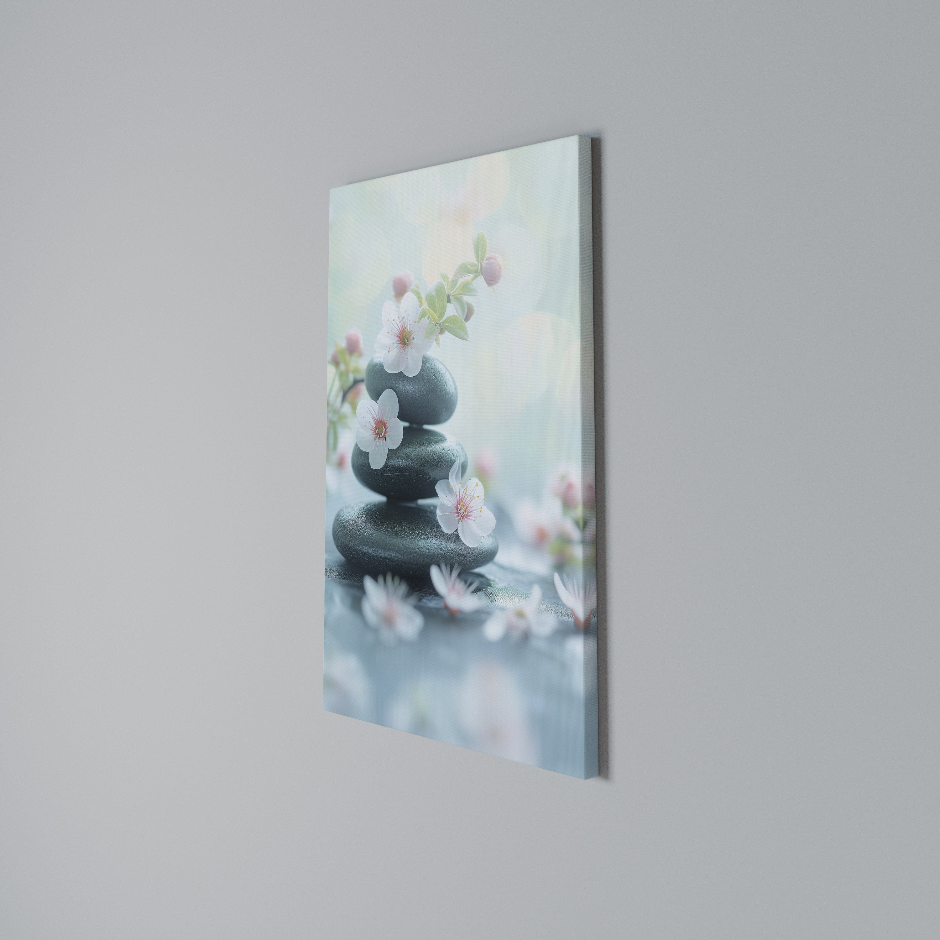 MINDFUL MOMENTS Cuadro en lienzo vertical