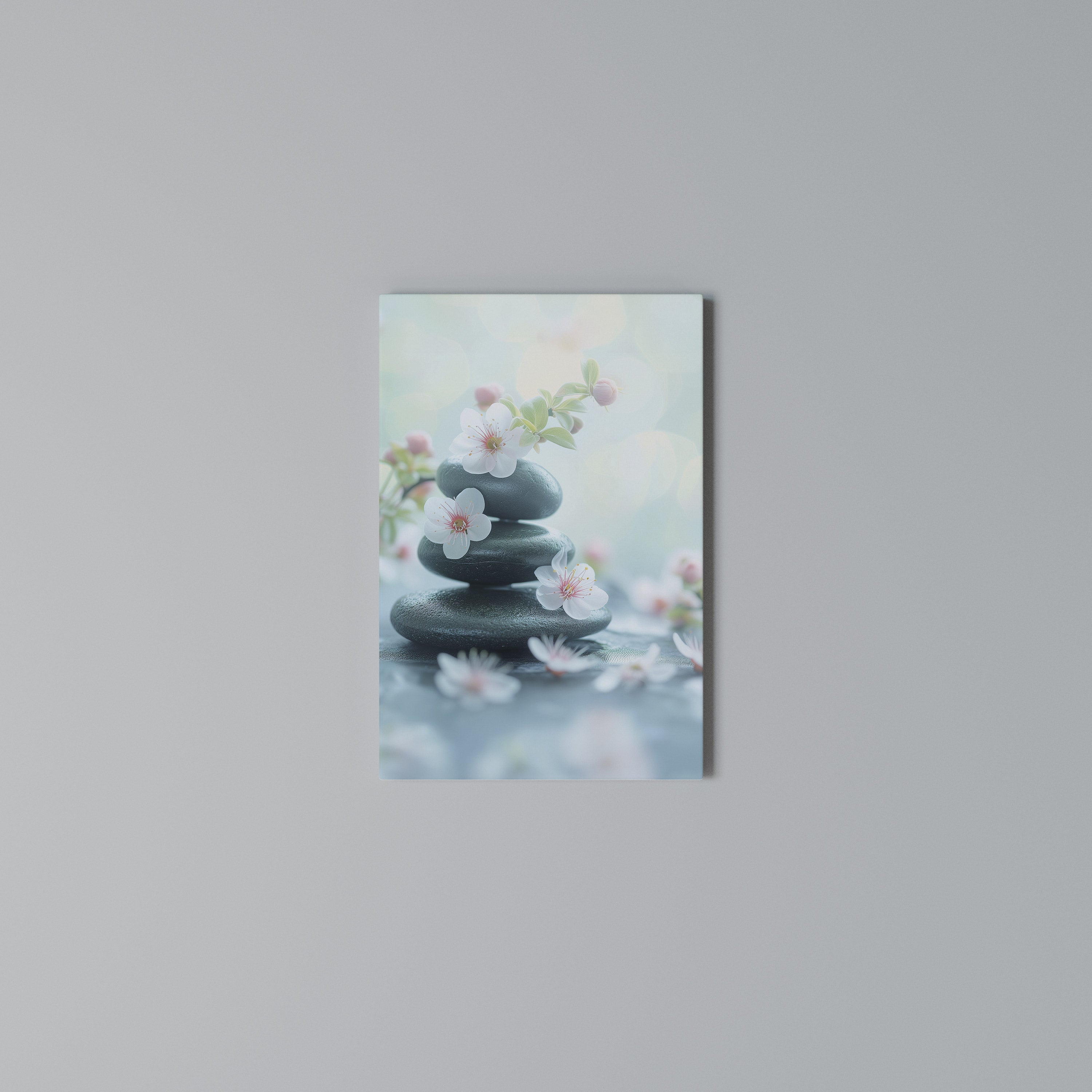 MINDFUL MOMENTS Cuadro en lienzo vertical