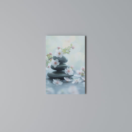 MINDFUL MOMENTS Cuadro en lienzo vertical
