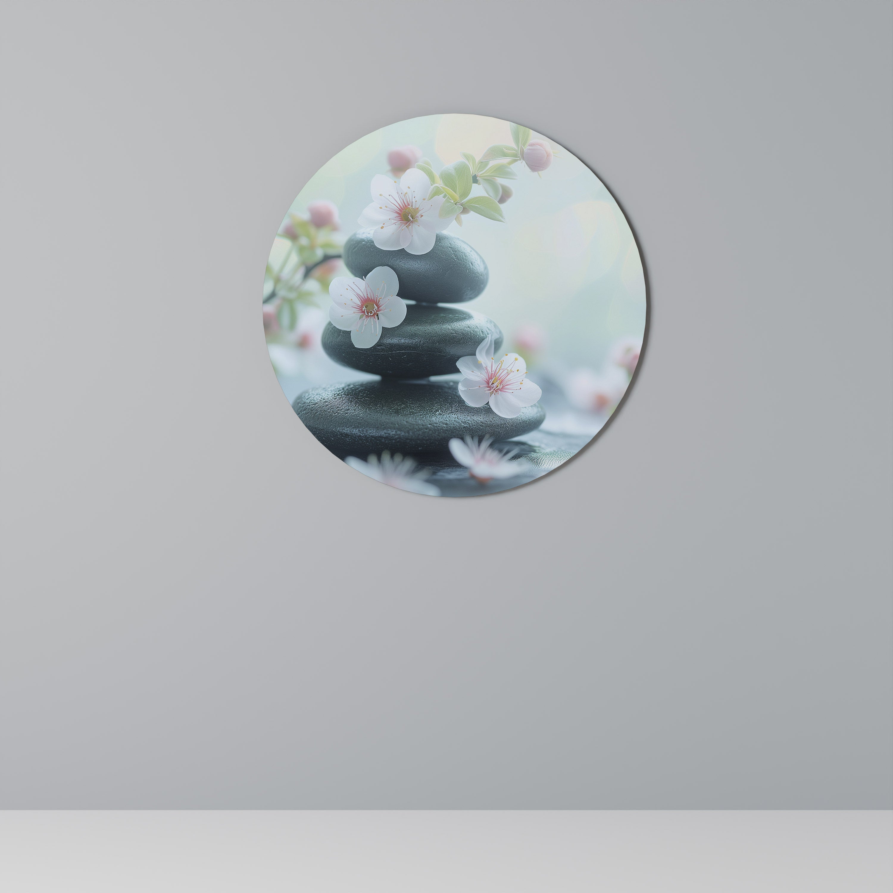 MINDFUL MOMENTS Round Wall Art