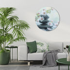 MINDFUL MOMENTS Round Wall Art