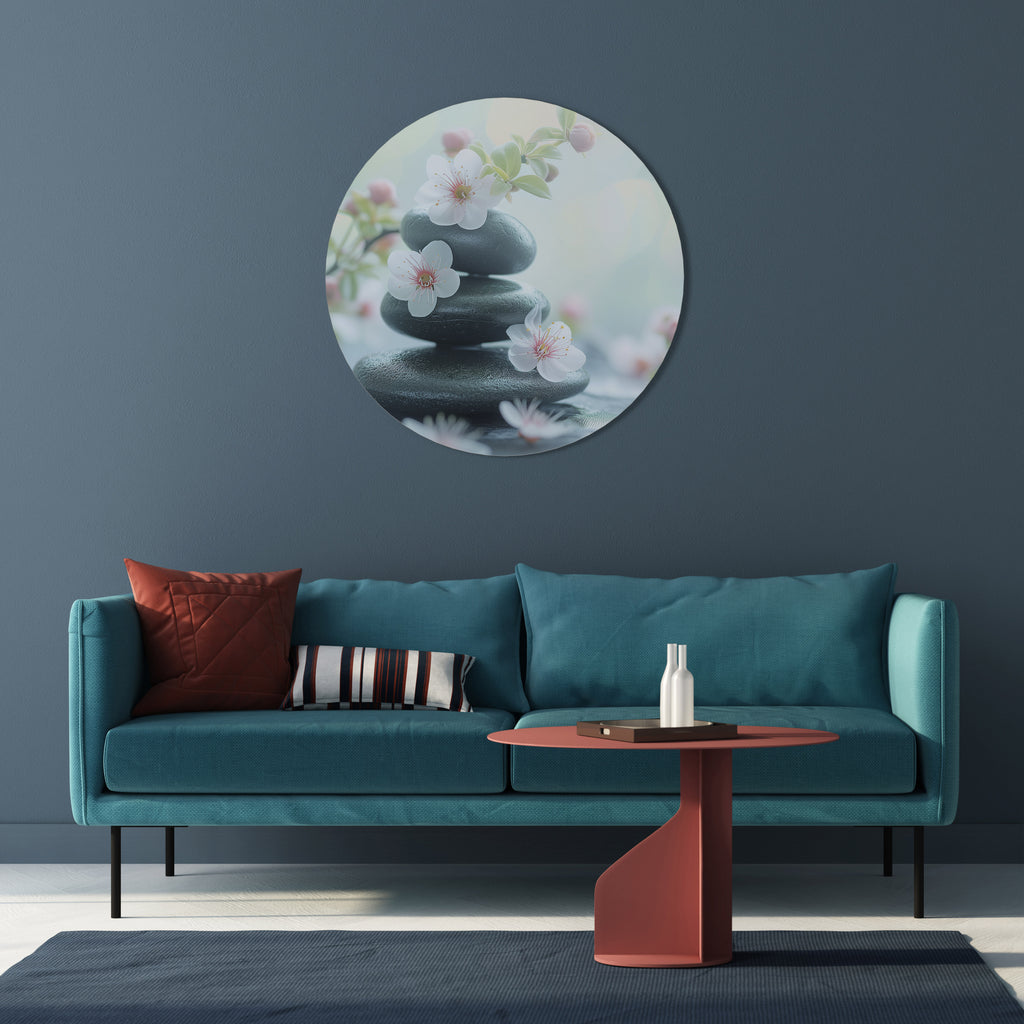 MINDFUL MOMENTS Round Wall Art